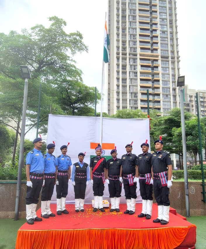 Flag Hoisting Troop