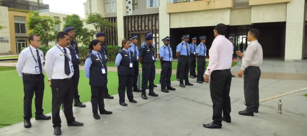 Parade Ground Briefing & Inspection